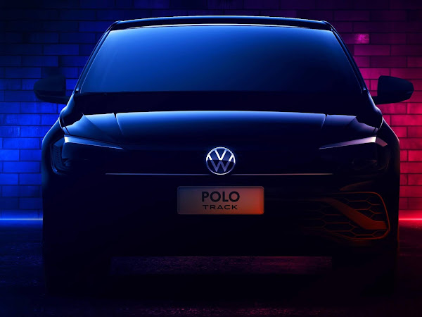 Novo VW Polo Track 2023: 1ª foto oficial divulgada