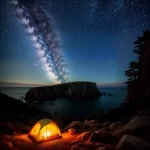 Os melhores destinos de acampamento para fotografia noturna